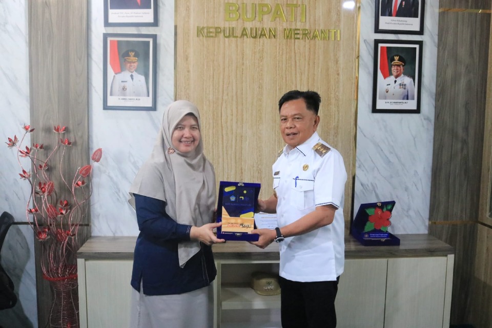 Usai pertemuan Bupati Meranti dengan Kepala KPP Pratama Bengkalis