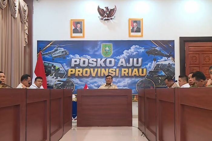 Presiden Prabowo kunker ke Riau