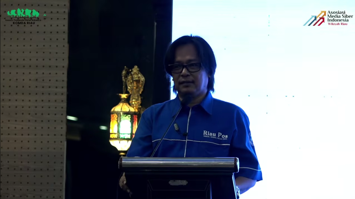 Firman Agus, Ketua AMSI Riau. (Istimewa)