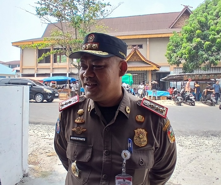 Kepala Satpol PP Pekanbaru Desheriyanto. Foto: Surya/Riau1.