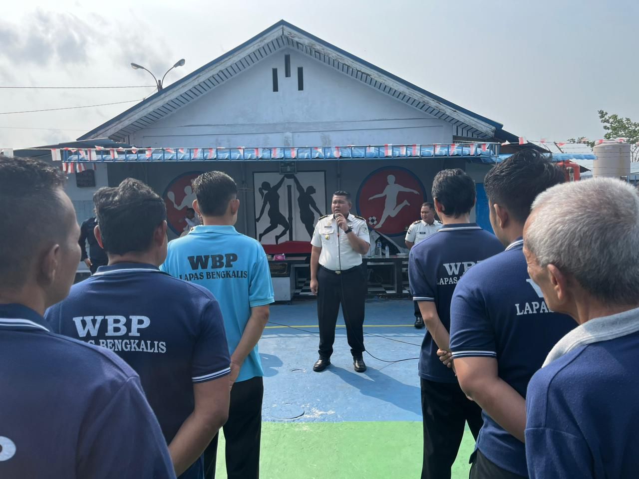 Tegakkan Tata Tertib Blok Hunian, KPLP Baru Lapas Kelas IIA Bengkalis