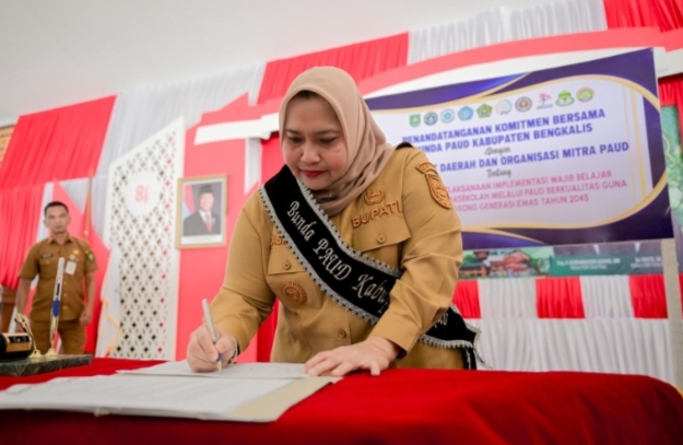 Teken Komitmen Bersama, Perkuat Implementasi Wajib Belajar 1 Tahun Prasekolah