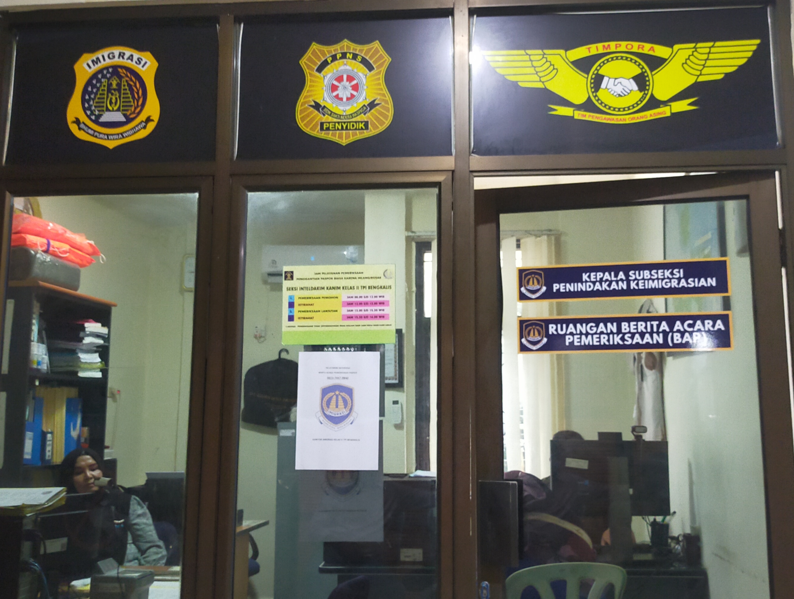 Paspor dan IC Dua WNA Malaysia Ditahan Imigrasi Bengkalis, Dasar Dugaan TPPO Dipertanyakan