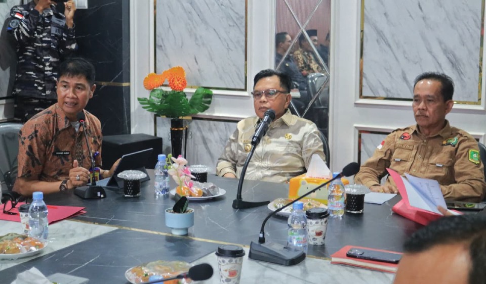 Rakor Forkopimda bahas persiapan Pilkades Serentak di Meranti