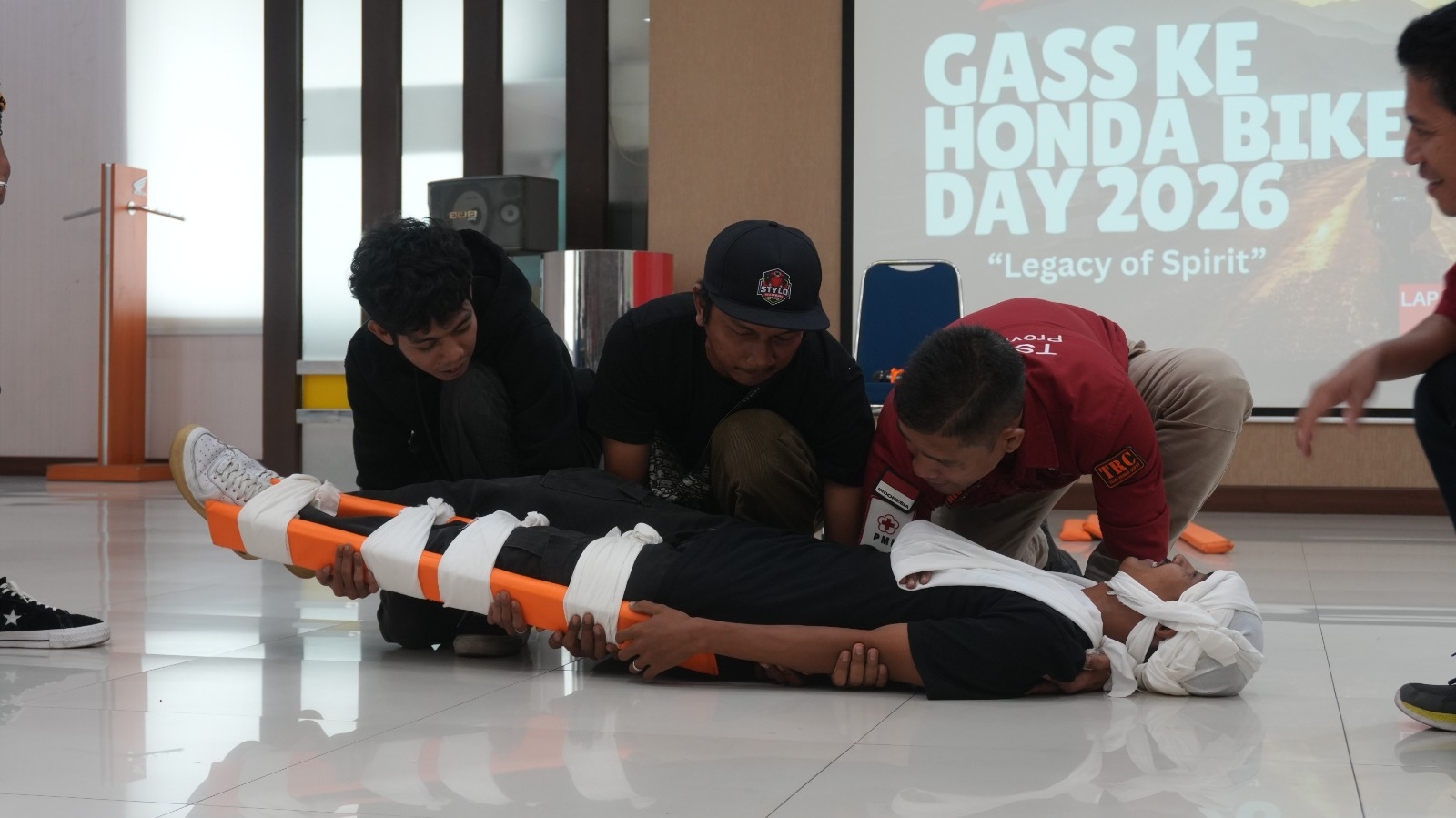 Penananganan menghadapi kecelakaan dari Honda