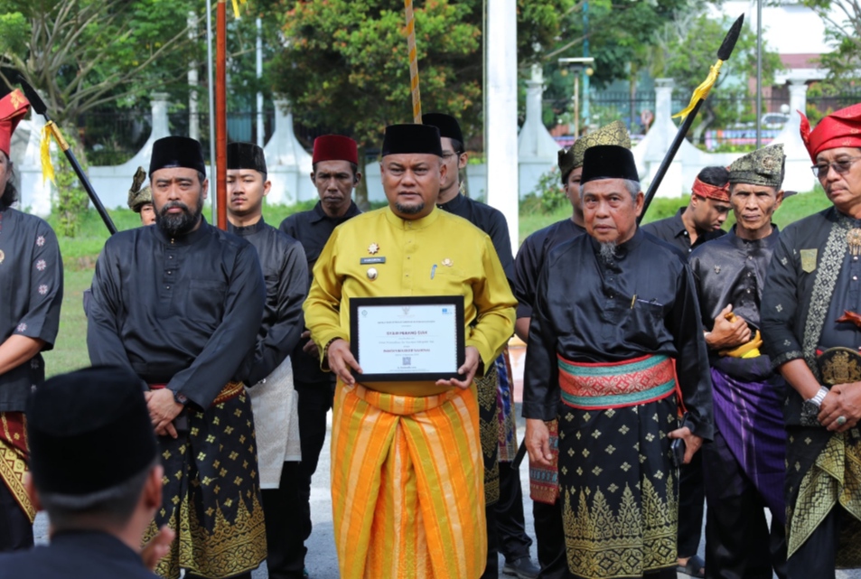 Kenduri syukuran Ikon Sertifikat Syair Perang Siak