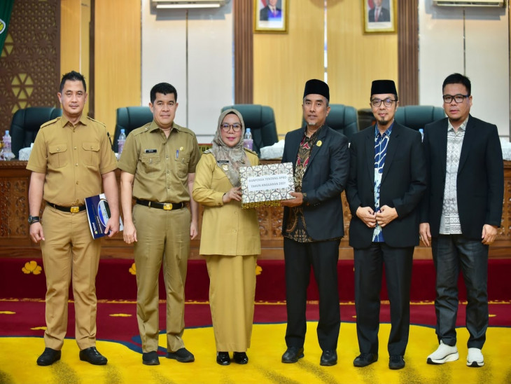 Usai Rapat Paripurna DPRD Kampar