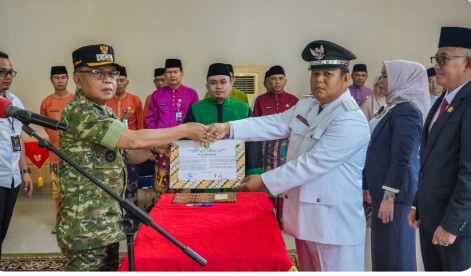 Pelantikan sejumlah pejabat di lingkungan Pemkab Kepulauan Meranti