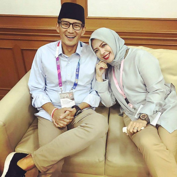 Sandiaga Uno tanggapi santai pencabutan nomor urut