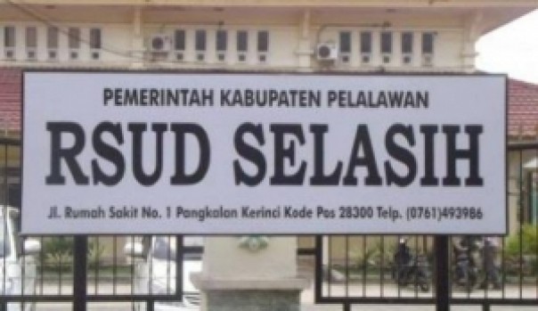 RSUD Selasih Pelalawan. 