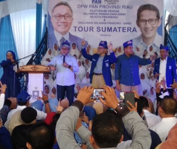 Zulkifli Hasan, saat di Pekanbaru (Foto: Riandi/Riau1.com)