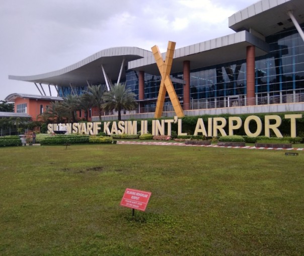 Bandara Internasion Sultam Syarif Kasim II Pekanbaru. Foto: Surya/Riau1.