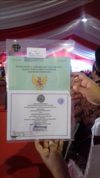 Presiden Jokowi Bagikan 6.000 Sertifikat Tanah Untuk Warga Riau