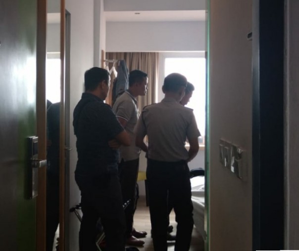 Kamar tempat Eko ditemukan tak bernyawa dalam kamar Hotel Whiz