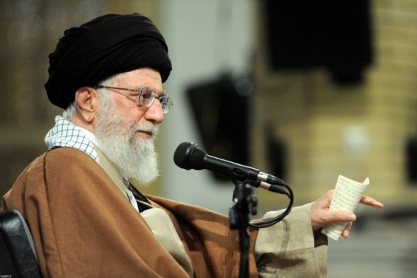 Pemimpin Tertinggi Iran, Ayatollah Ali Khamenei di Iran beberapa hari lalu. 