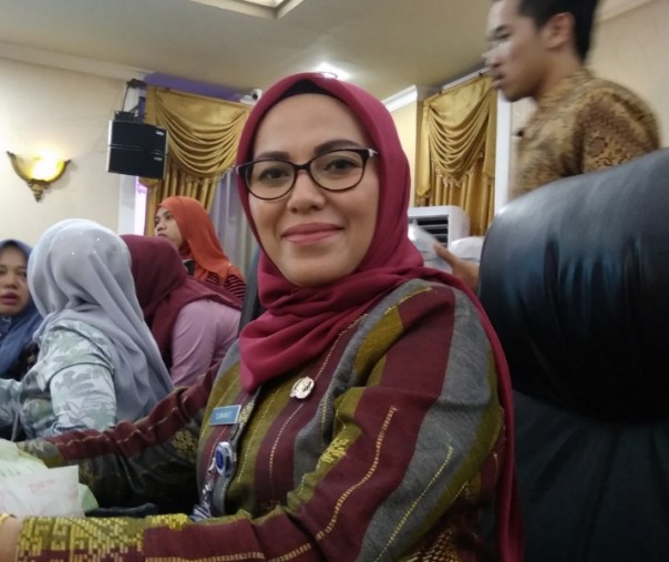 Sekretaris DLHK Kota Pekanbaru Elmawati. Foto: Surya/Riau1.