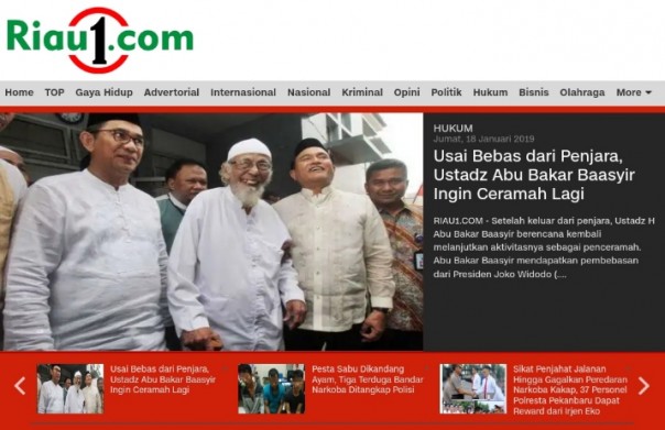 Portal berita Riau1.com