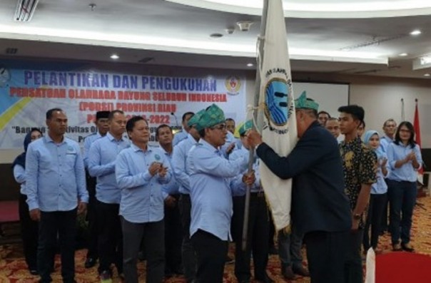 Pelantikan pengurus PODSI Riau beberapa waktu lalu