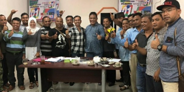 Halgustar bersama sahabat Jokowi - Amin yang dibentuk di Riau.