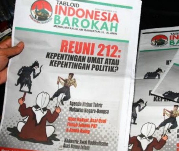 Tabloid Indonesia Barokah. Foto: Tirto.Id.