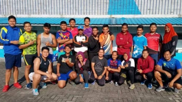 Para atlet atletik PPLP Riau