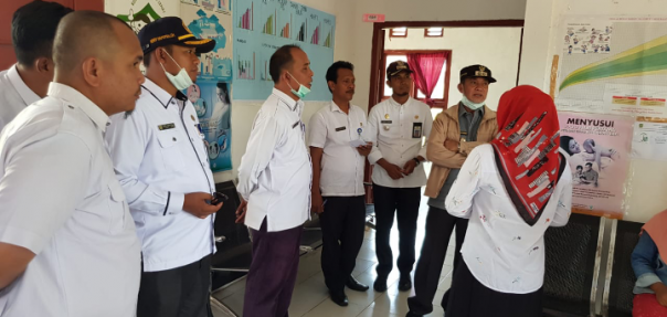 Wakil Bupati Meranti, Said Hasyim Bersama Sejumlah OPD saat Melakukan Monitoring