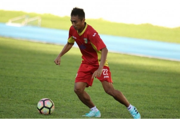 Dedi Hartono saat masih berseragam Mitra Kukar