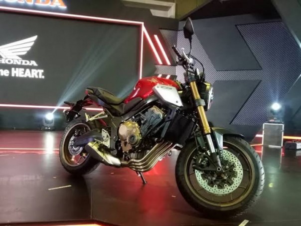 Honda CB650R Neo Sport Cafe saat peluncuran di Bandung