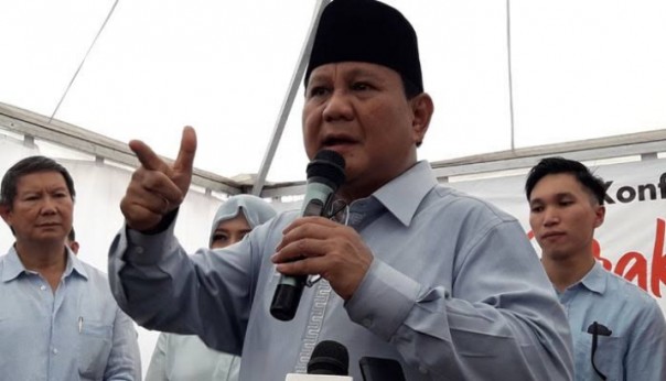 Capres Nomor urut 02, Prabowo Subianto