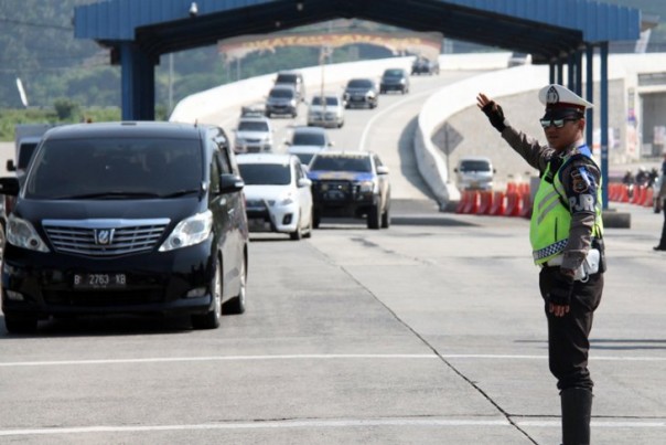 Ilustrasi jalan tol. 