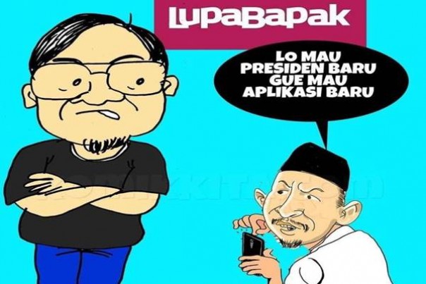 Meme Kocak Uninstall Bukalapak jadi viral, Jumat.