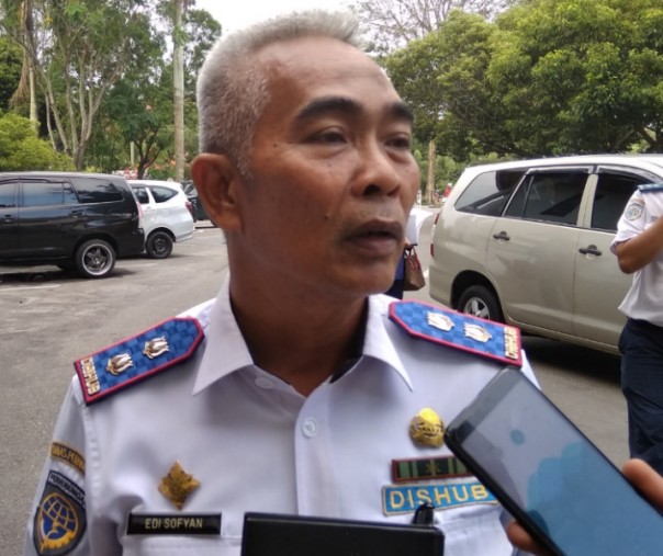 Kepala Bidang Manajemen Rekayasa Lalu Lintas Dinas Perhubungan Kota Pekanbaru Edi Sofyan. Foto: Surya/Riau1.
