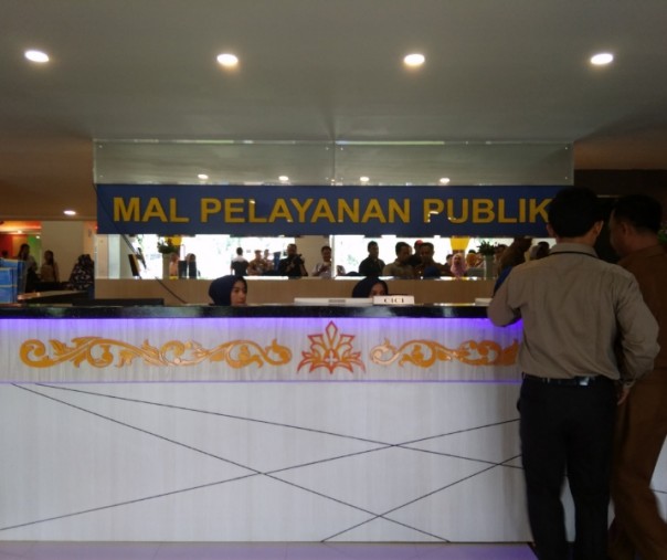 Suasana Mal Pelayanan Publik Kota Pekanbaru. Foto: Surya/Riau1.