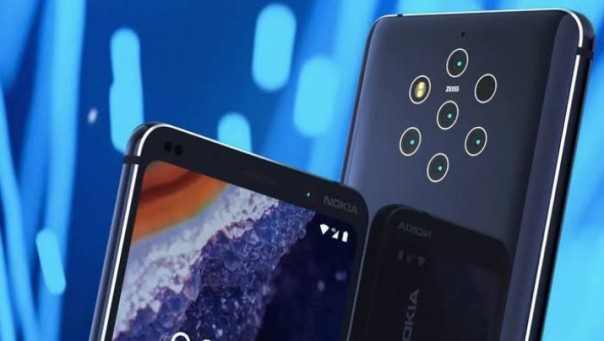 Nokia 9 dengan fitur lima kamera yang merupakan hasil kerjasama dengan pembuat sensor kamera asal Amerika, Light