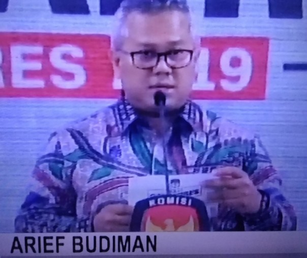 Ketua KPU RI Arief Budiman. Foto: Riau1.
