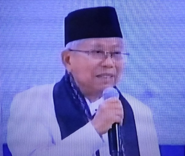 Cawapres 01 KH Ma'ruf Amin. Foto: Riau1.