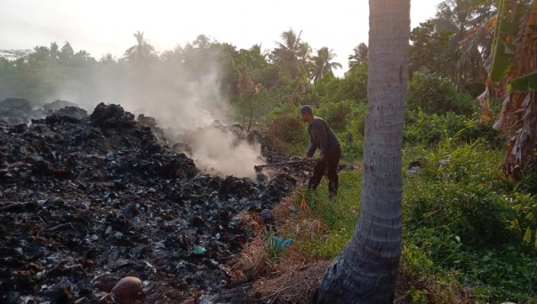 Tumpukan sampah di TPA gogok/dok.R1