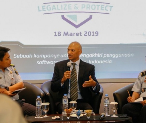 Diskusi kampanye BSA: Legalize and Protect di Jakarta. Foto: Antara. 