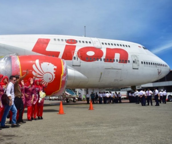 Pesawat Boeing 747-400 Lion Air. Foto: Istimewa.