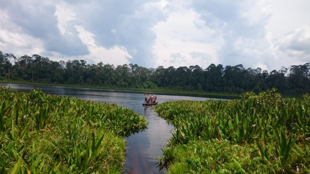 Objek Wisata Tasik Nambus di Kecamatan Tebing Tinggi Barat, Meranti