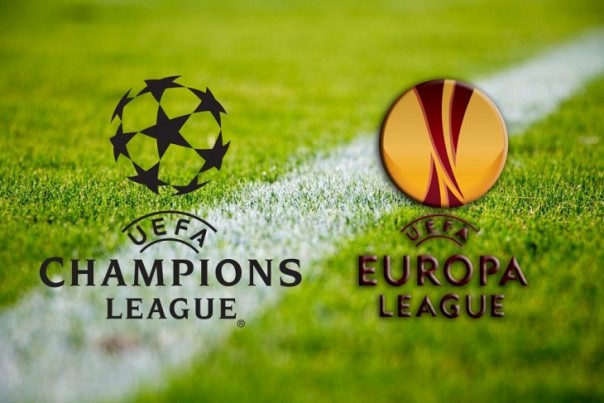 Logo Partai Final Liga Champions dan Liga Europa. 