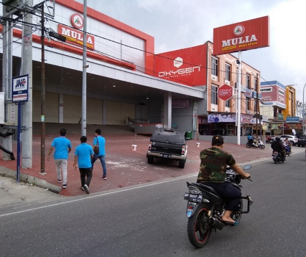 Mulia Department Store di Jalan Harapan Raya, Pekanbaru. Foto: Surya/Riau1.