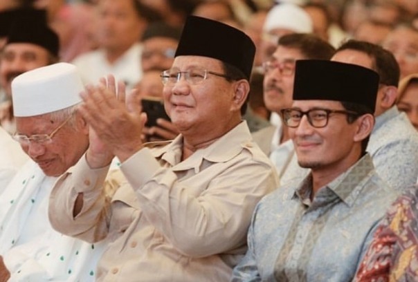 Capres-Cawapres nomor urut 02, Prabowo Subianto dan Sandiaga Salahuddin Uno