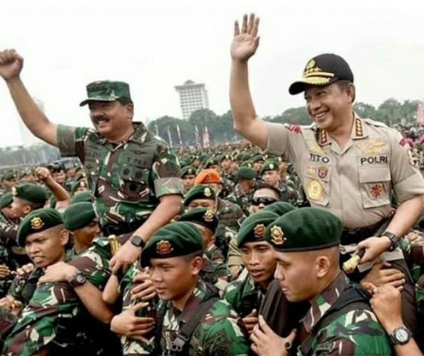 Panglima TNI dan Kapolri (ist)