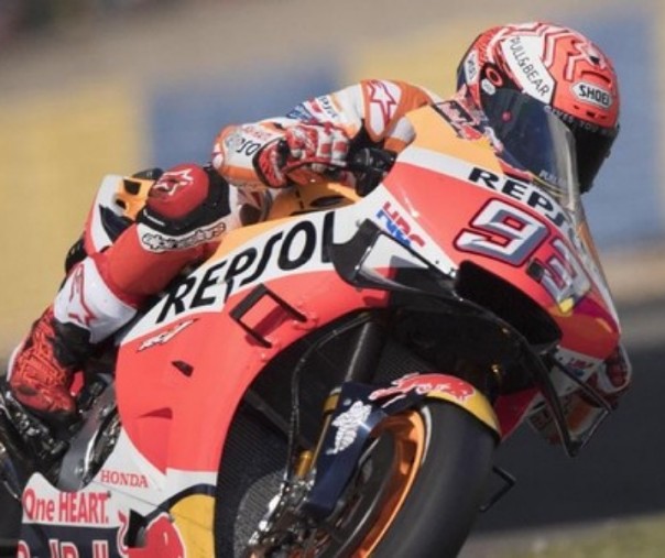 Marc Marquez merebut pole position MotoGP Prancis. Foto: Getty Images.