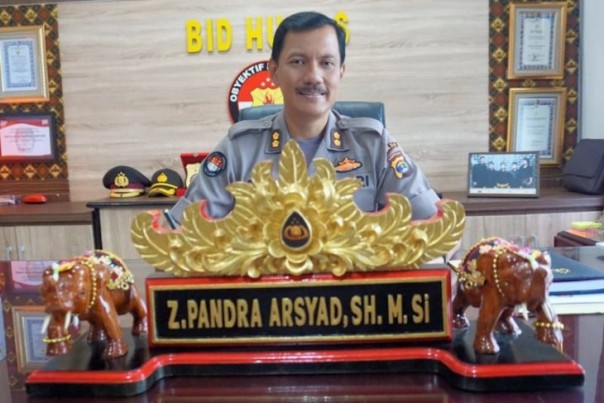 Kabid Humas Polda Lampung, Zahwani Pandra Arsyad. 
