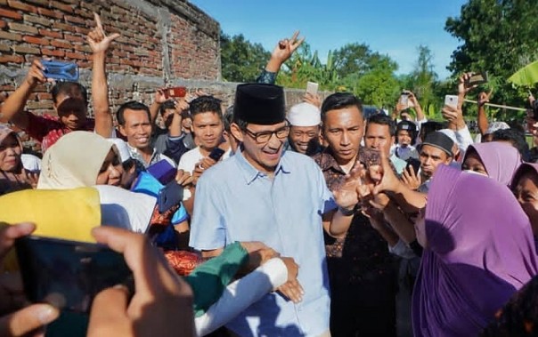 Cawapres nomor urut 02, Sandiaga Salahuddin Uno