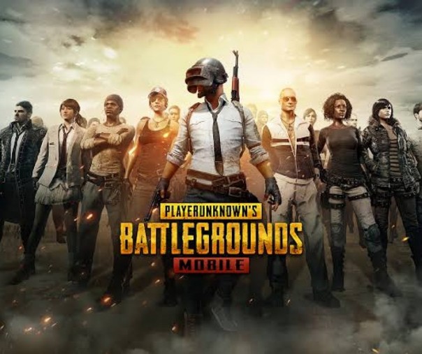 Tampilan game online PUBG Mobile.