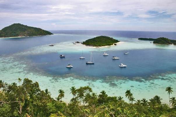Kepulauan Anambas yang menarik bagi wisatawan, Jumat. 