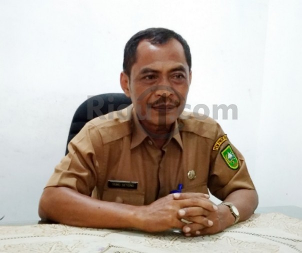 Kabid Pembinaan dan Kesejahteraan Badan Kepegawaian Daerah (BKD) Riau, Trimo Setiono (Foto:Zar/Riau1.com) 